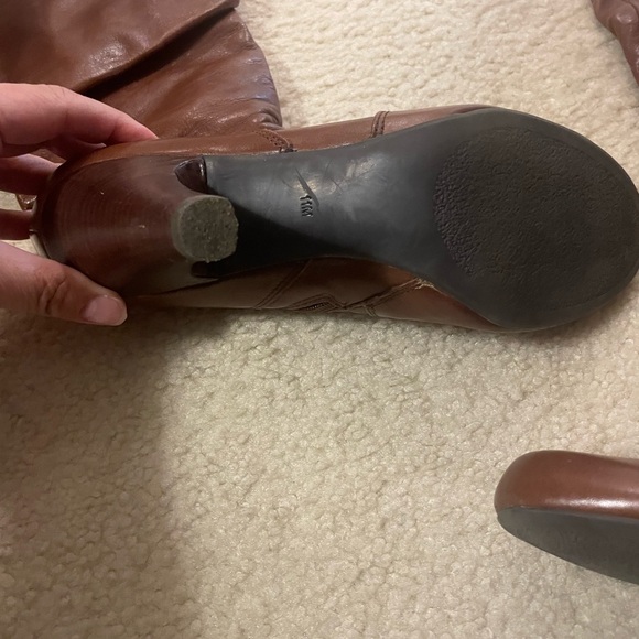 Guess Brown Leather Boots - Picture 3 of 8
